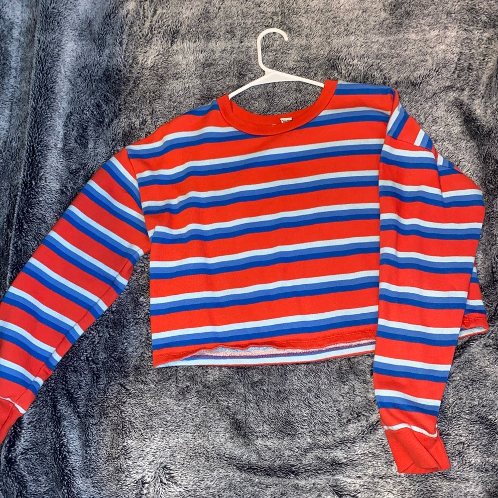 Crop top long sleeve
